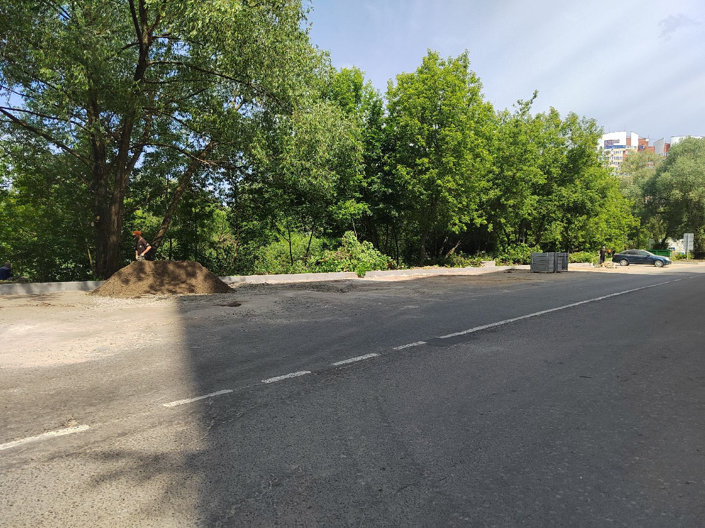 Пушкино, ремонт дорог, благоустройство