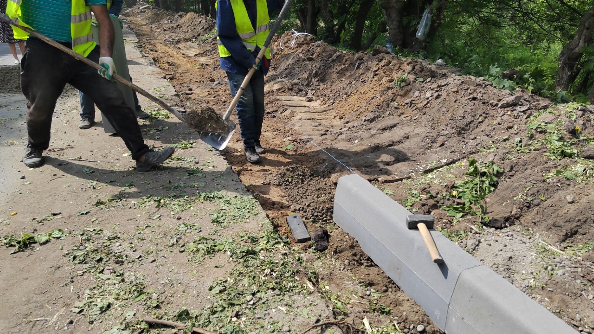 Пушкино, ремонт дорог, благоустройство