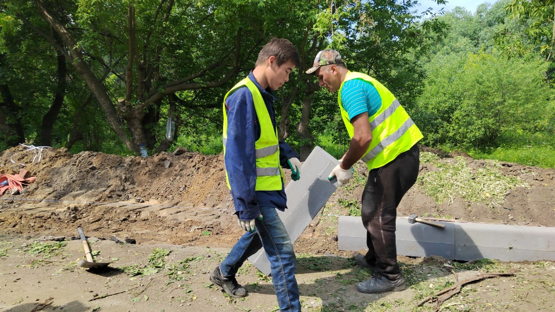 Пушкино, ремонт дорог, благоустройство