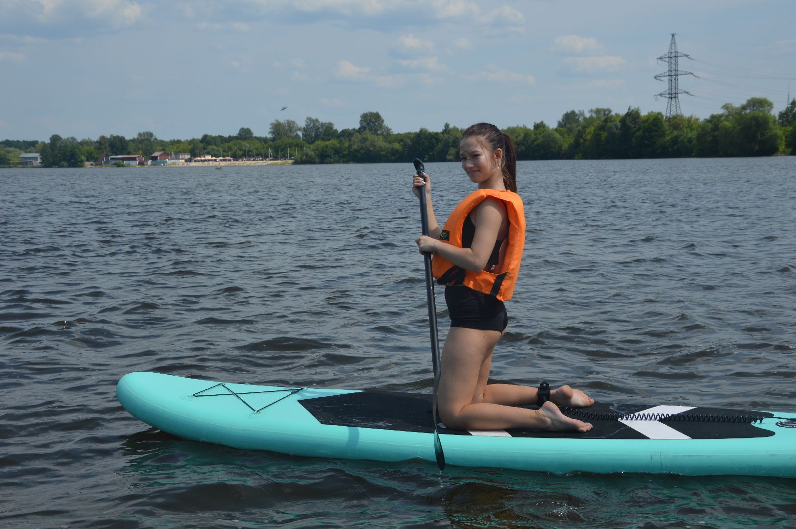 Шатура, пляж, 18, SUP - доска, отдых