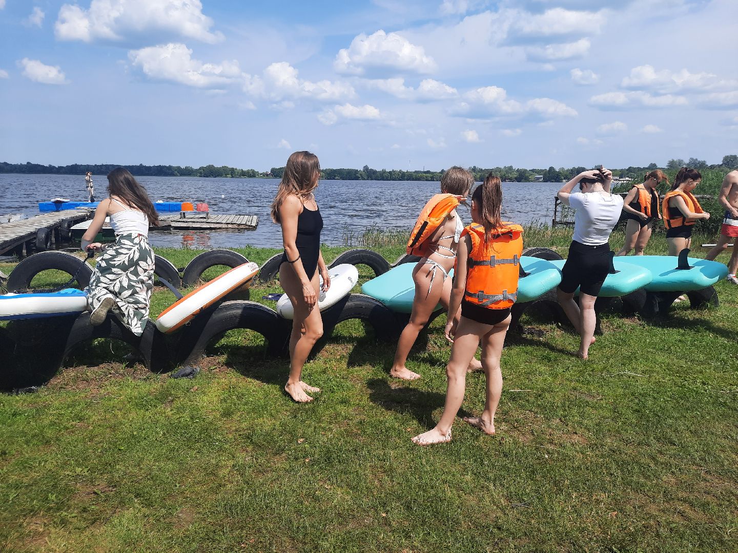 Шатура, пляж, 18, SUP - доска, отдых