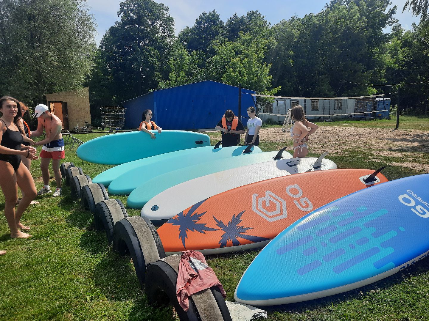 Шатура, пляж, 18, SUP - доска, отдых