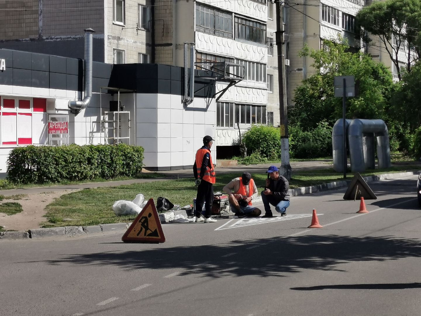 Подольск, разметка