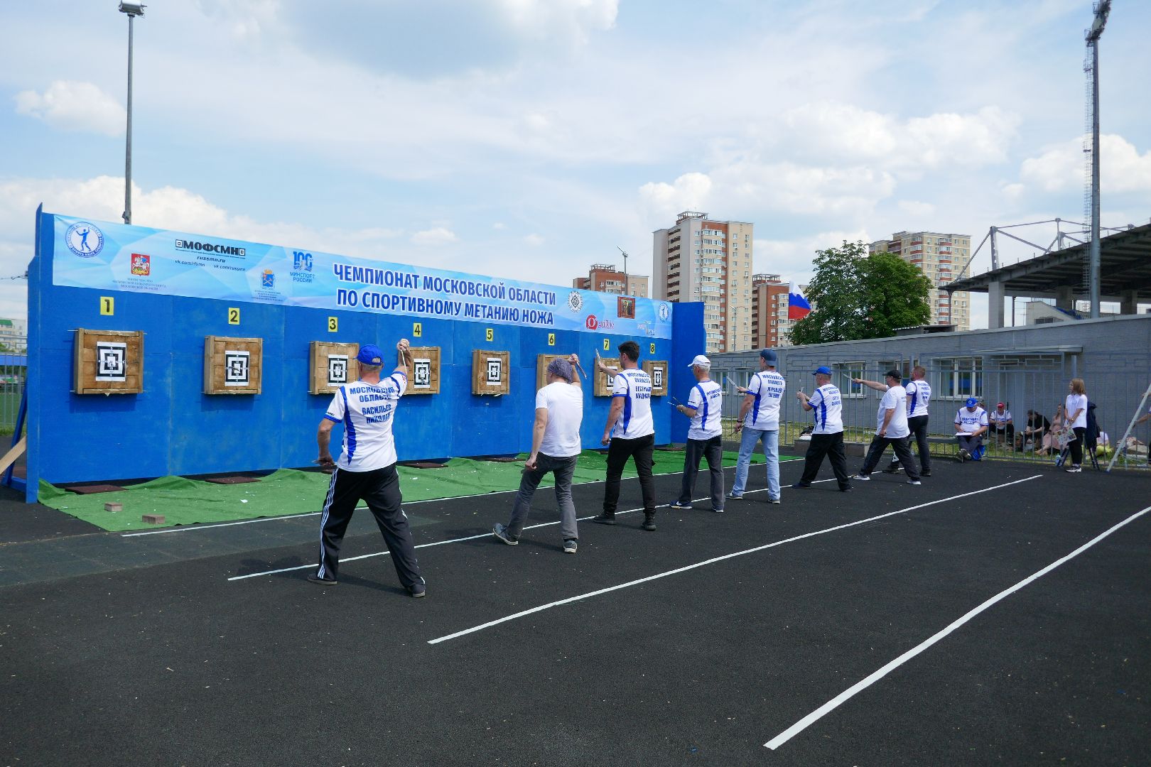 Подольск, спорт, ножи, метание ножа, соревнования, чемпионат