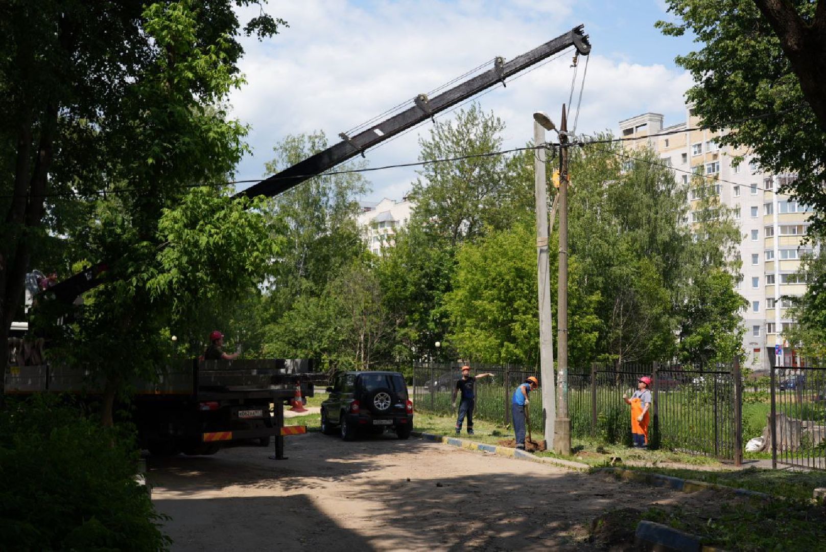 Сергиев Посад, Сергиево-Посадский городской округ, Благоустройство, Детские площадки, Светлый город, Освещение