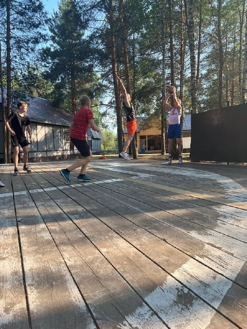 Терра Носра, лагерь отдыха, Шатура, стритбол, баскетбол, турнир