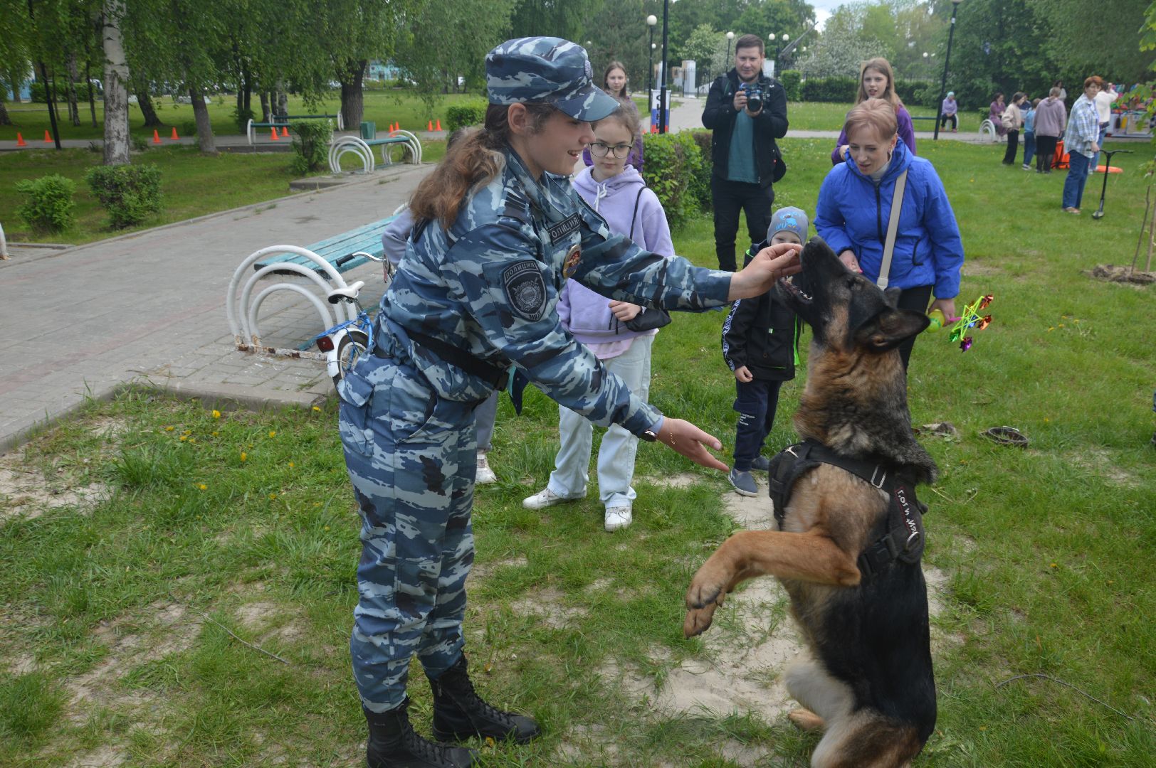 Шатура, Полиция, День Кинолога, Кинологи, Ульяна Керделевич