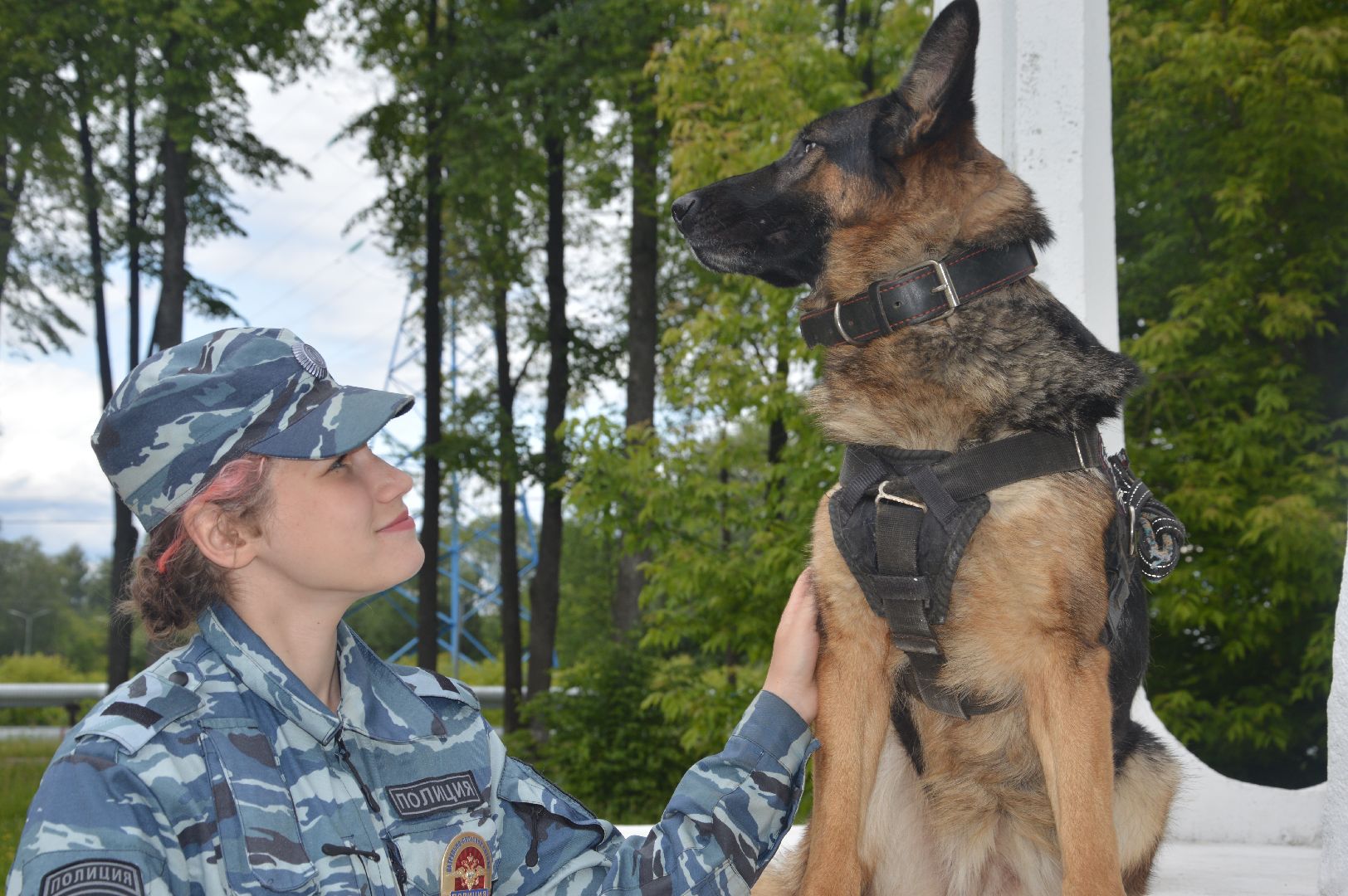 Шатура, Полиция, День Кинолога, Кинологи, Ульяна Керделевич