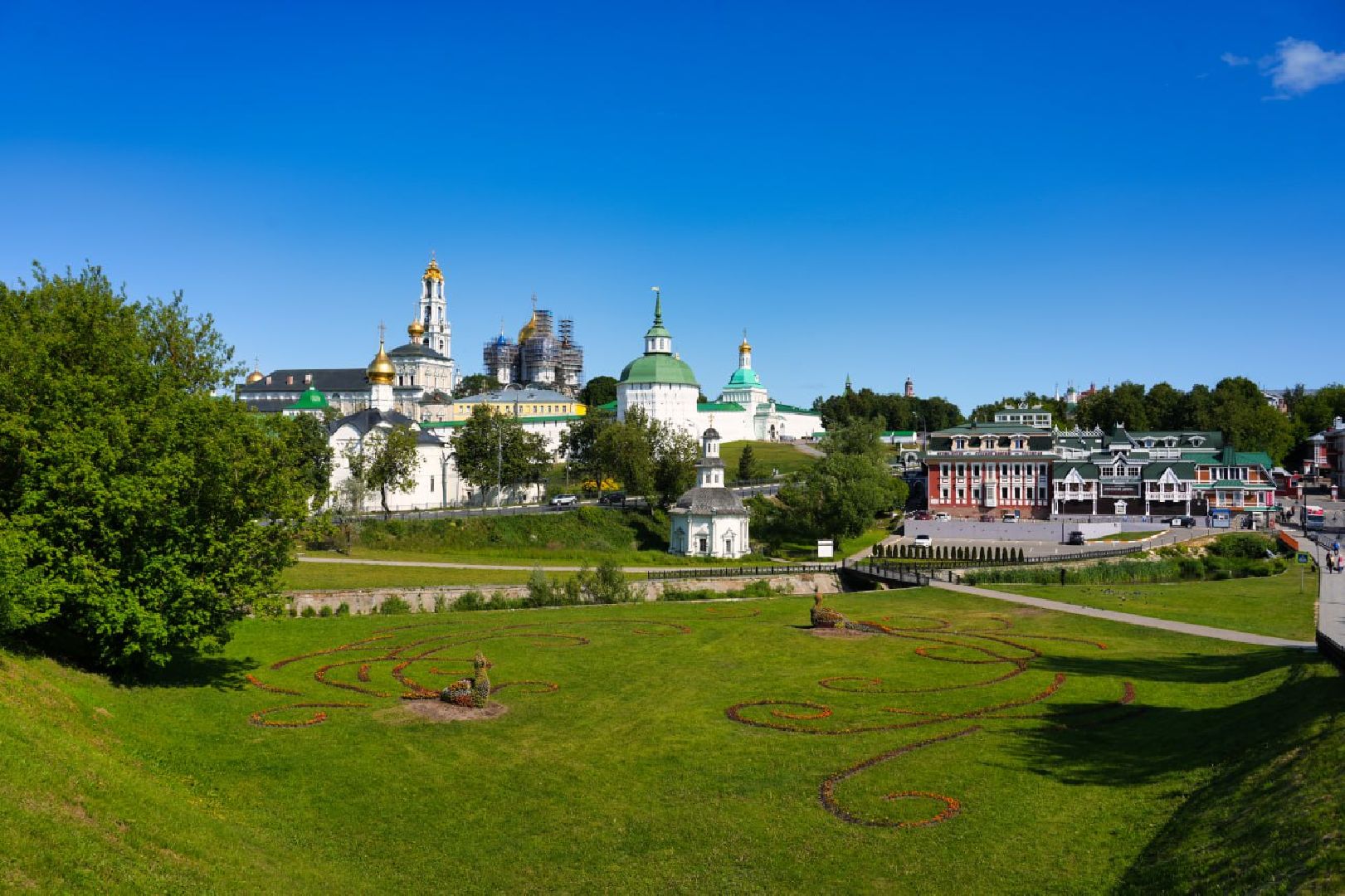 Сергиев Посад, Сергиево-Посадский городской округ, Красота, Города, Цветники, Благоустройство, Лето, Лето в Подмосковье