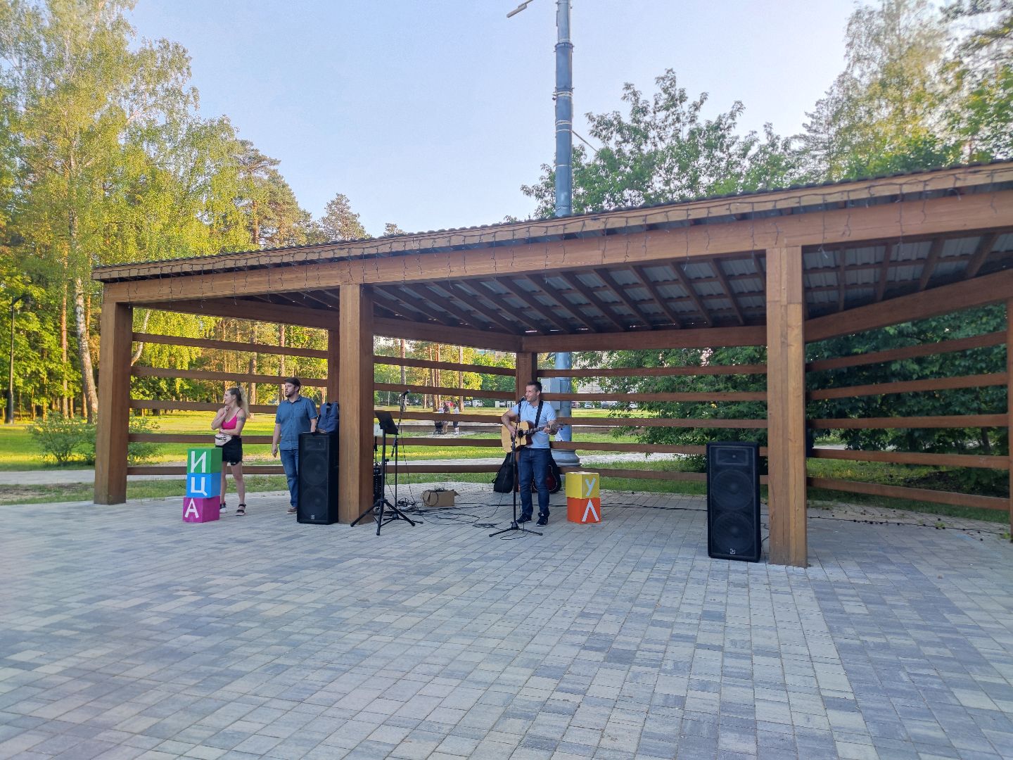 Концерт, проект, парк, Дубна