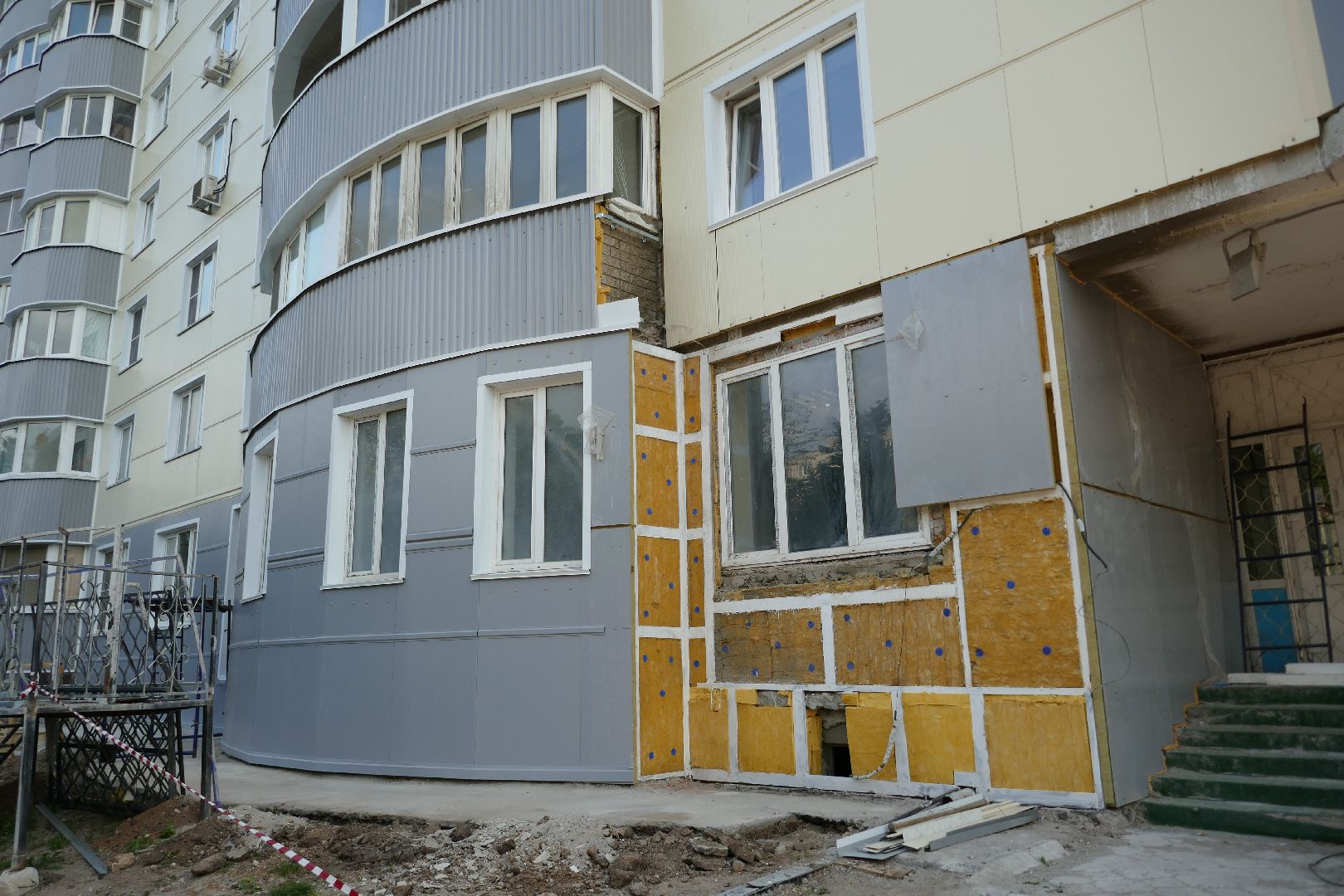 Подольск, капитальный ремонт, многоквартирный дом, фасад