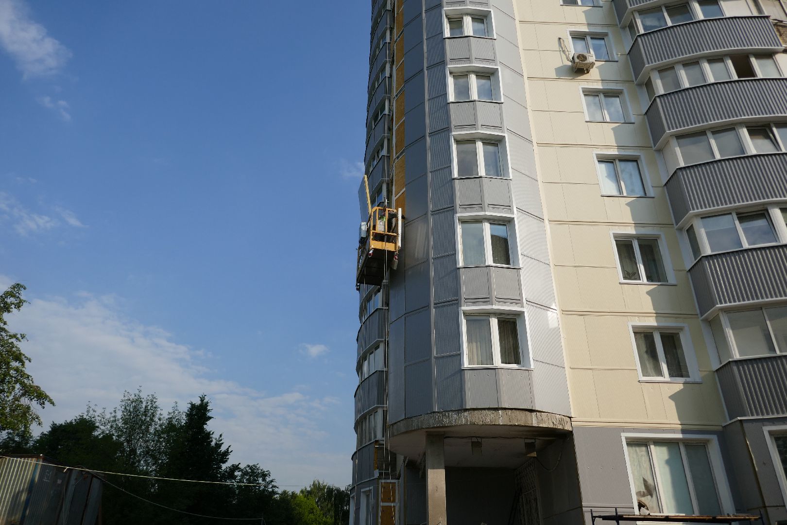 Подольск, капитальный ремонт, многоквартирный дом, фасад