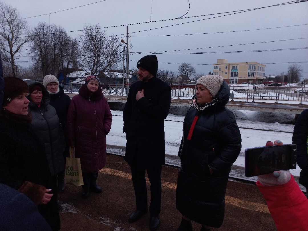 Гжель, станция, железная дорога, администрация, Глава, проверка, жители