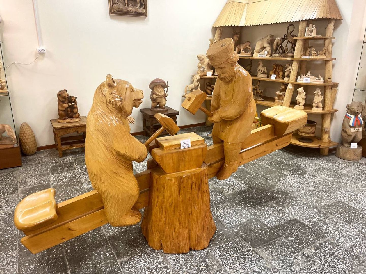 Сергиев Посад, Сергиево-Посадский городской округ, Богородское, Художники, Промысел, Богородская резьба, Дети, Игрушка, Богородская игрушка