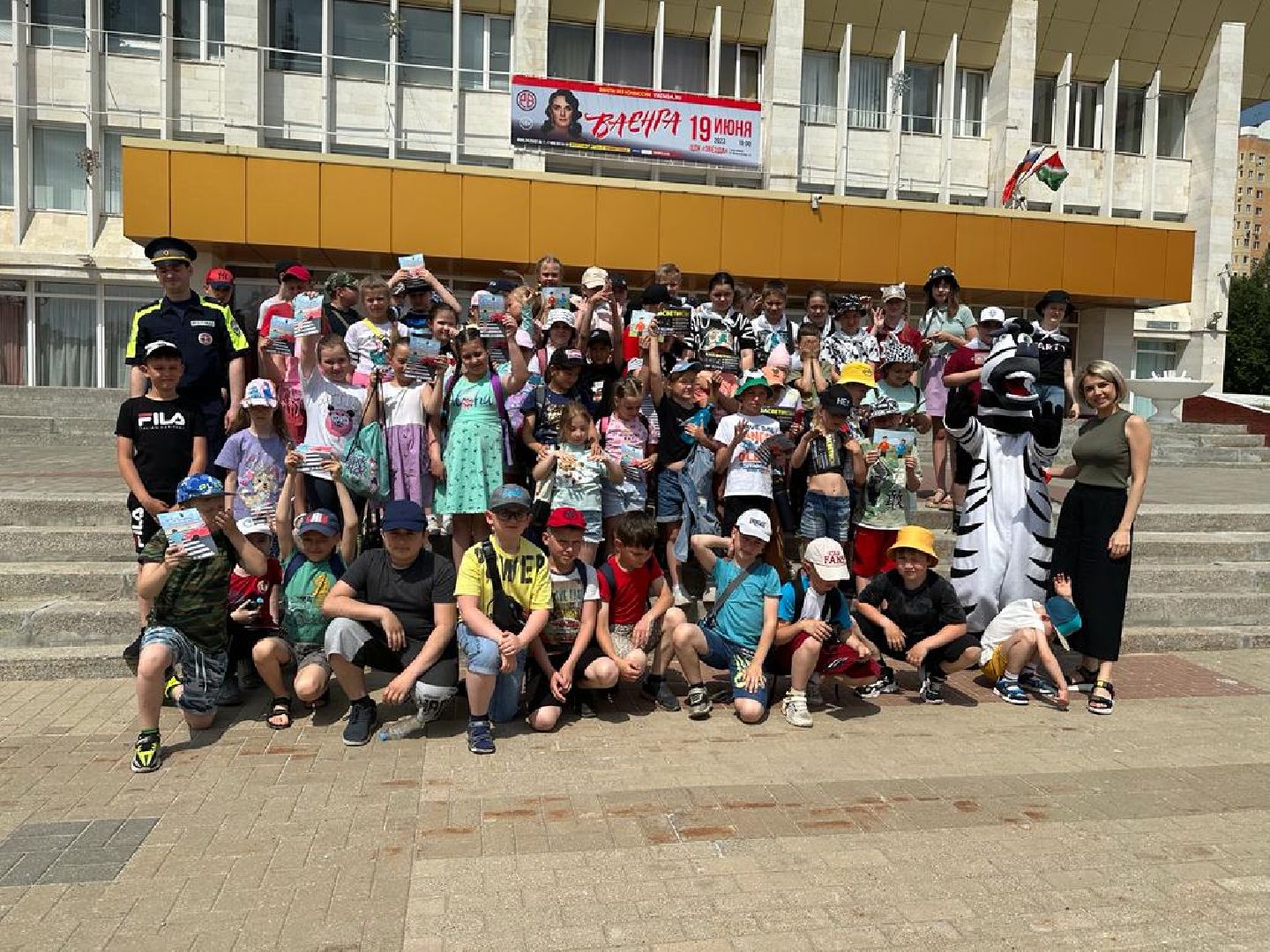 ГИБДД, безопасность дорожного движения, школьные лагеря, дети, Наро-Фоминск