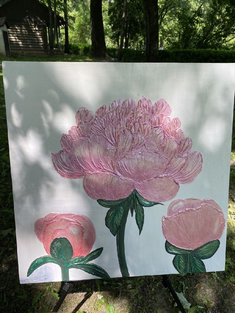 Чехов, культура, Пиономания, Мелихово, мастер-класс, пион, художник