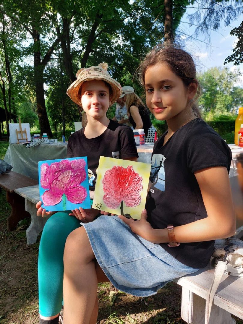 Чехов, культура, Пиономания, Мелихово, мастер-класс, пион, художник