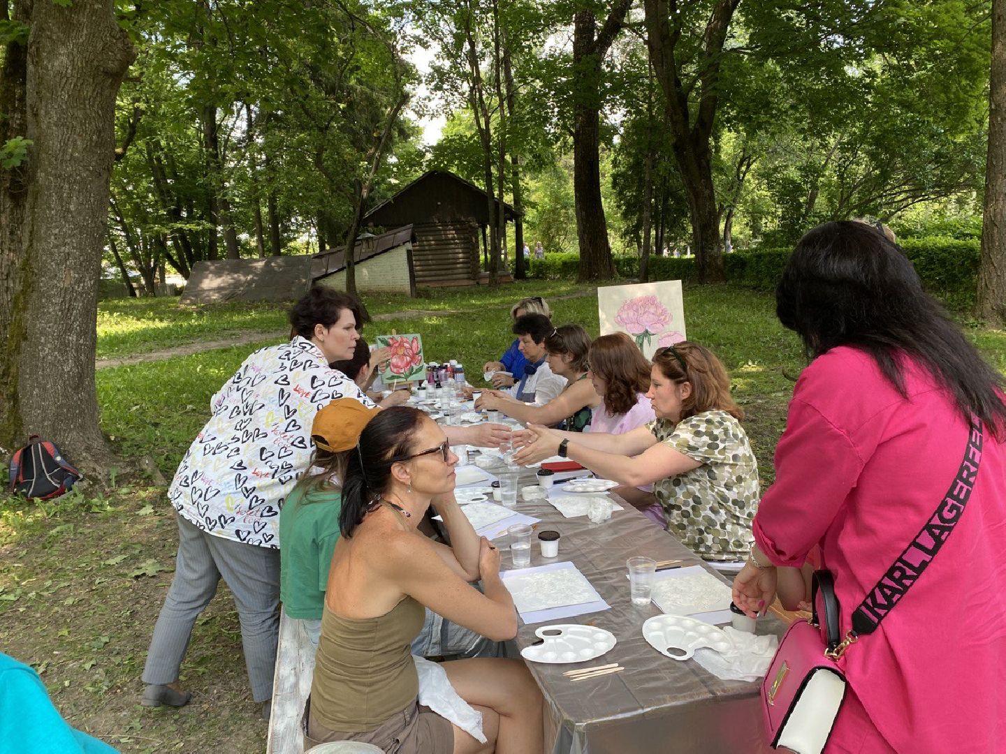 Чехов, культура, Пиономания, Мелихово, мастер-класс, пион, художник