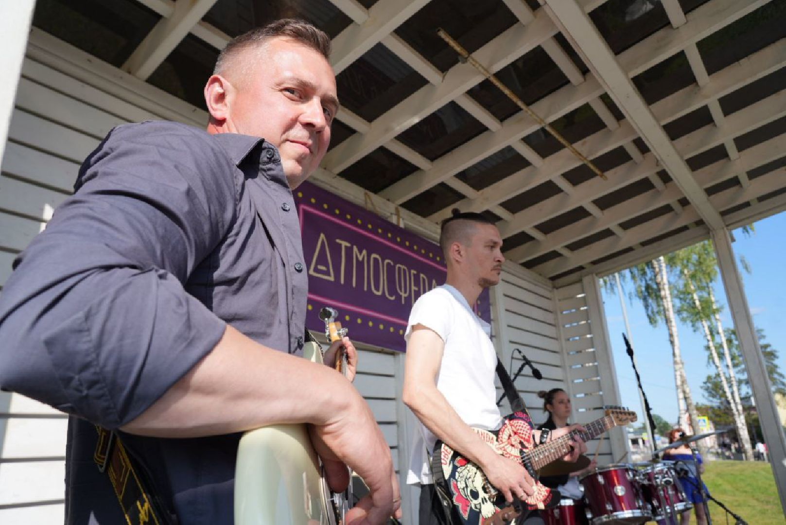 Сергиев Посад, Сергиево-Посадский городской округ, День России, Праздник, Родина, Российская Федерация, Парки, Скверы, Лето в Подмосковье, Молодежь, Жители