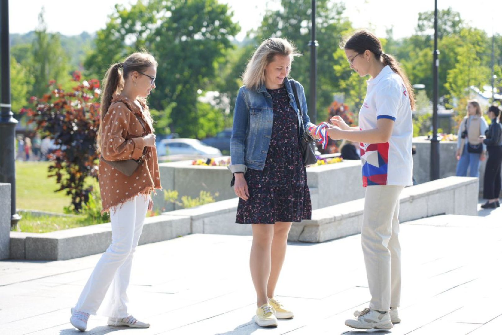 Сергиев Посад, Сергиево-Посадский городской округ, День России, Праздник, Родина, Российская Федерация, Парки, Скверы, Лето в Подмосковье, Молодежь, Жители