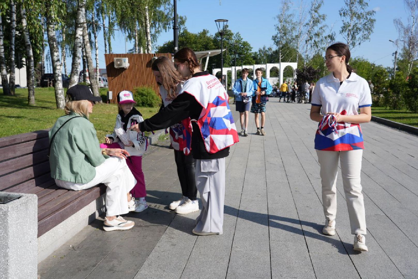 Сергиев Посад, Сергиево-Посадский городской округ, День России, Праздник, Родина, Российская Федерация, Парки, Скверы, Лето в Подмосковье, Молодежь, Жители