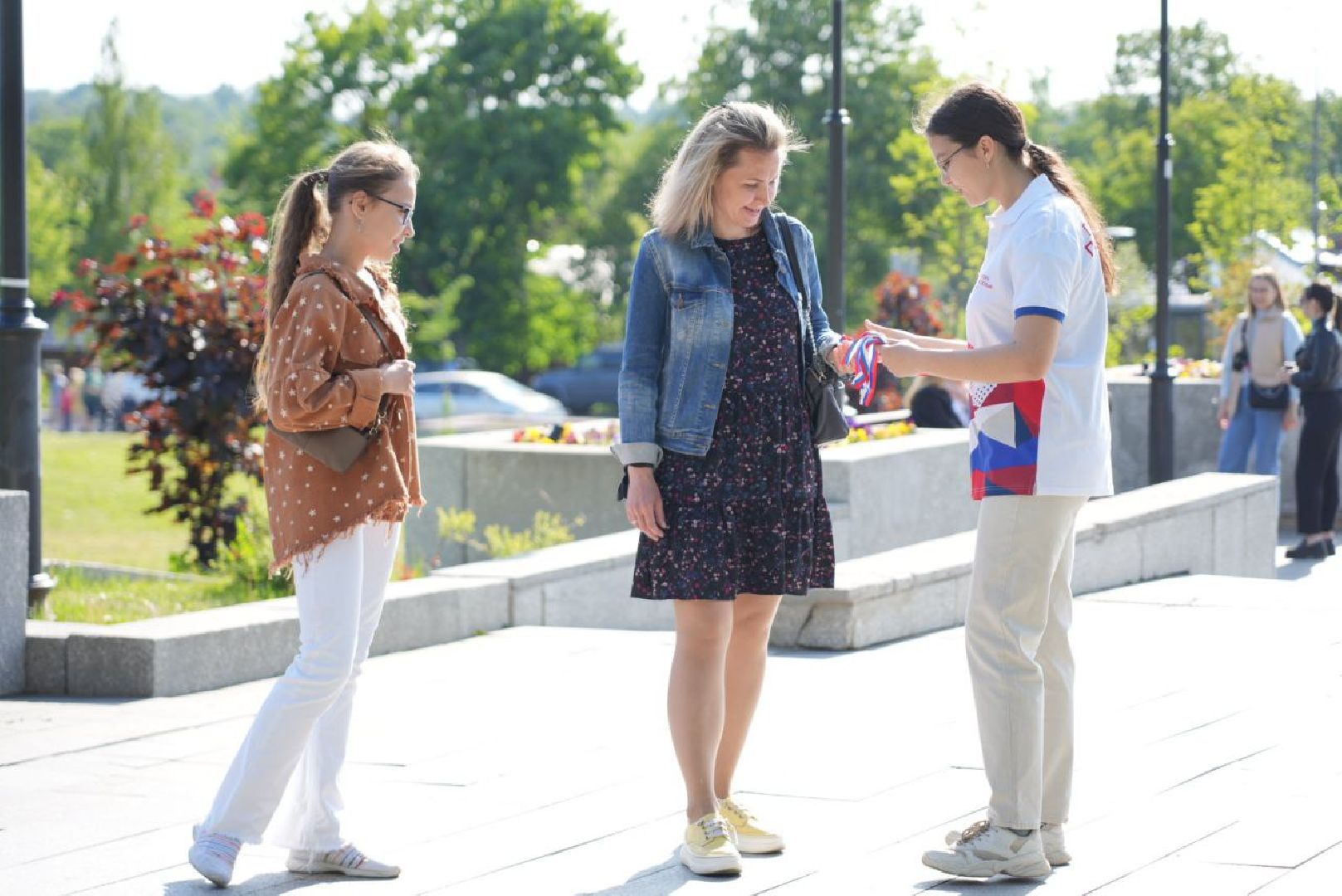 Сергиев Посад, Сергиево-Посадский городской округ, День России, Праздник, Родина, Российская Федерация, Парки, Скверы, Лето в Подмосковье, Молодежь, Жители