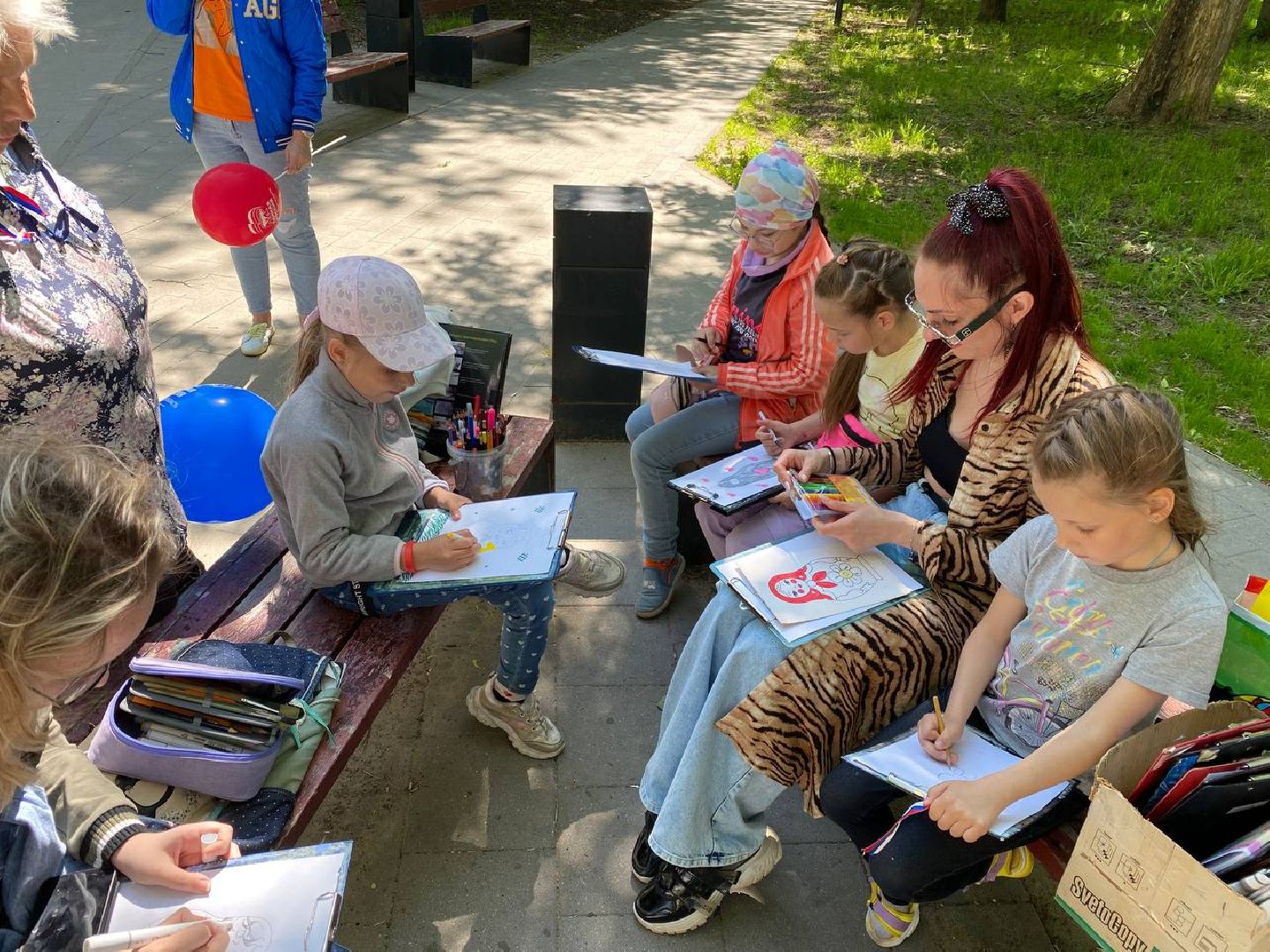 Сергиев Посад, Сергиево-Посадский городской округ, День России, Праздник, Родина, Российская Федерация, Парки, Скверы, Лето в Подмосковье, Молодежь, Жители