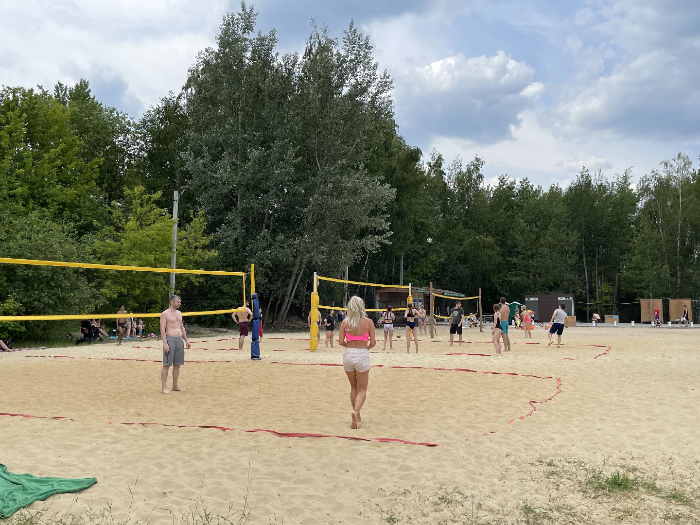 Лето, карьер, озеро, Люберцы