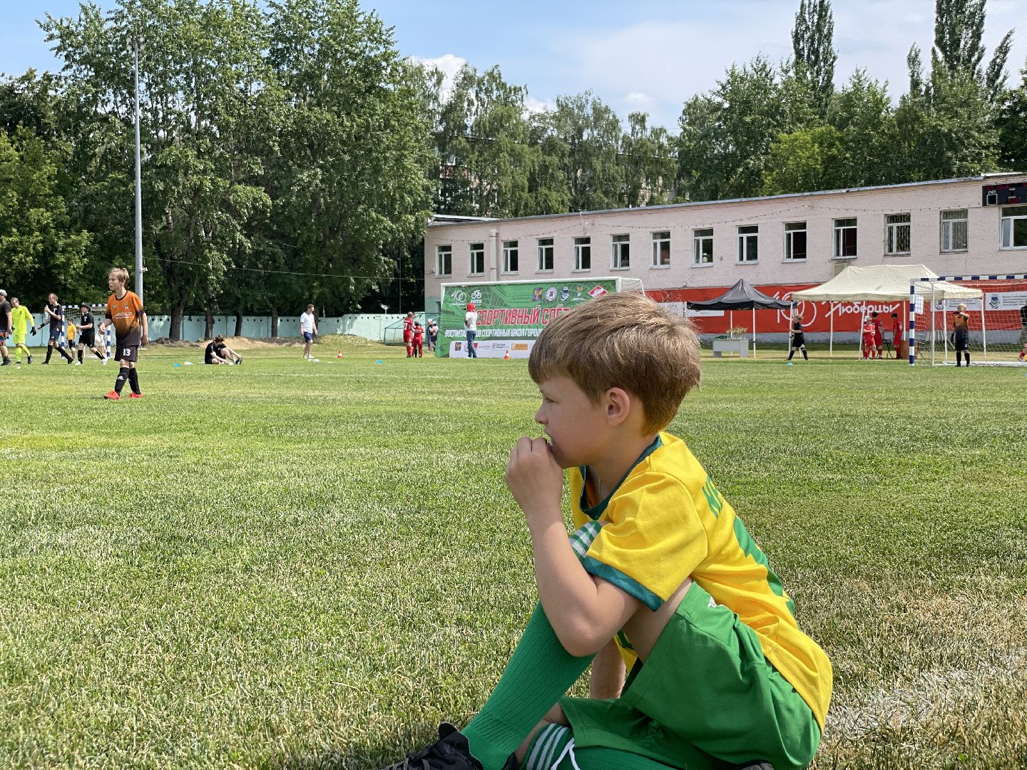 Спорт, дети, футбол, Люберцы