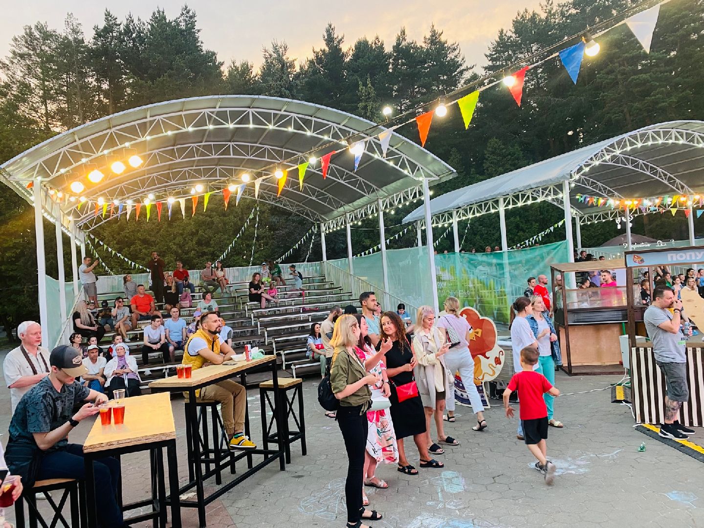 Домодедово, фестиваль еды, парк Елочки, пикник