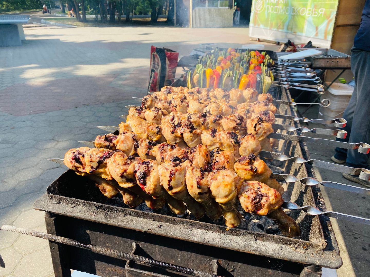 Домодедово, фестиваль еды, парк Елочки, пикник