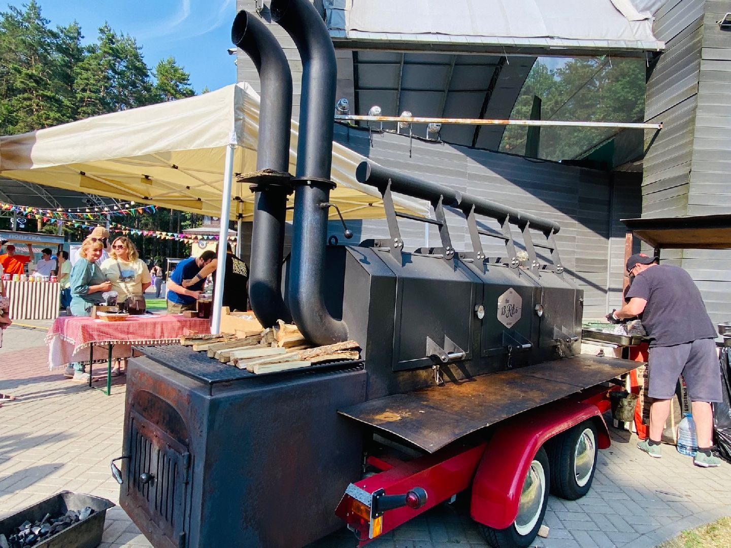 Домодедово, фестиваль еды, парк Елочки, пикник