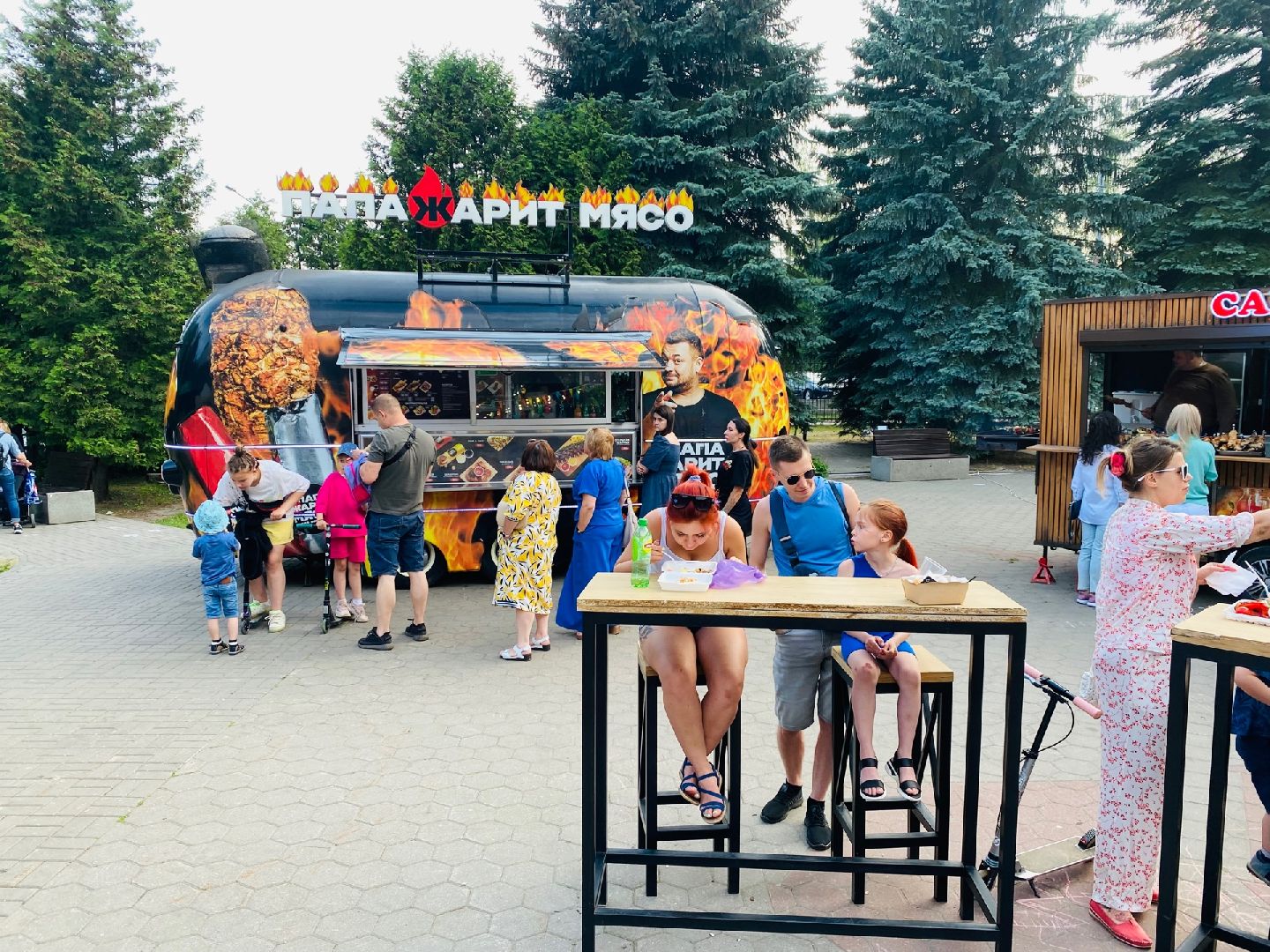 Домодедово, фестиваль еды, парк Елочки, пикник