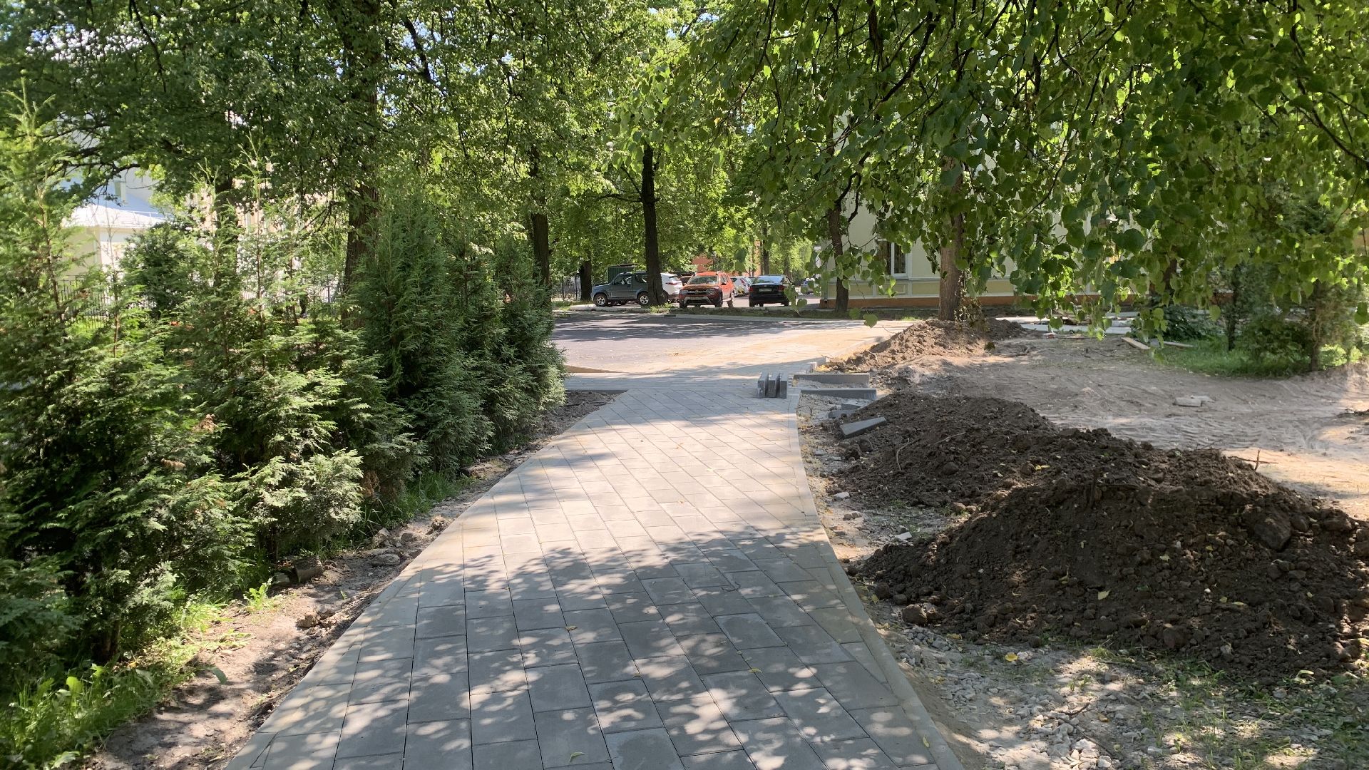 Ступино, благоустройство, детская поликлиника