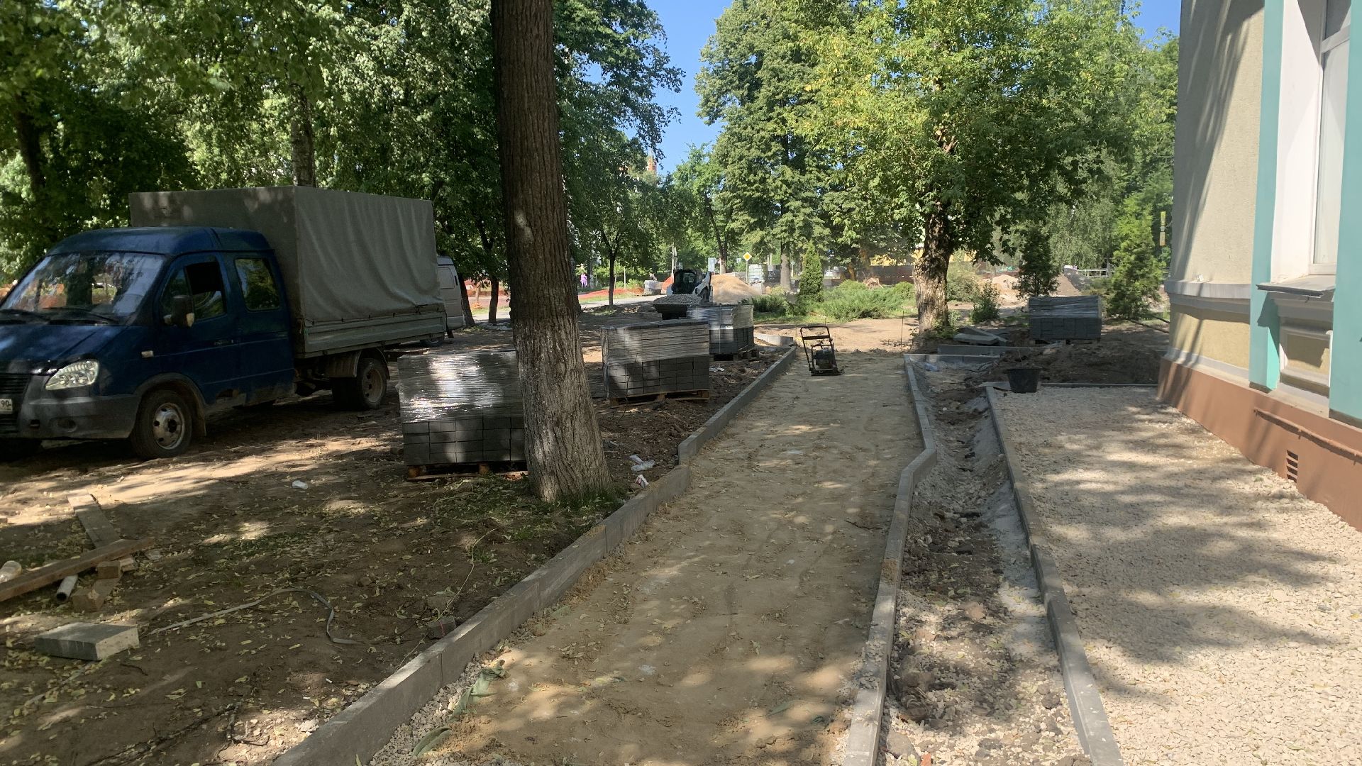 Ступино, благоустройство, детская поликлиника