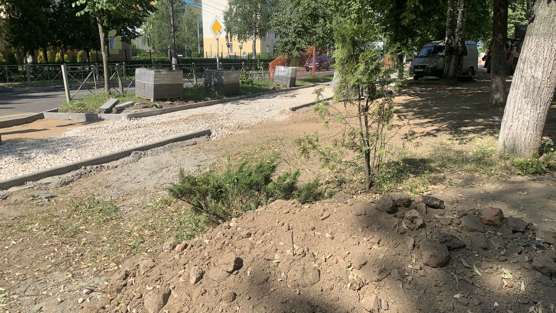 Ступино, благоустройство, детская поликлиника