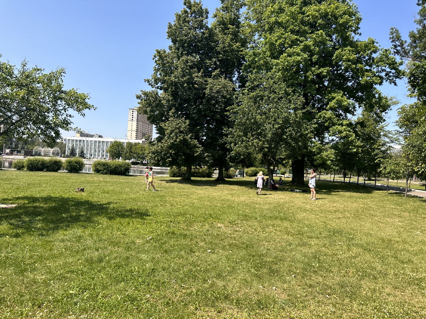 Одинцово, Парки Подмосковья, Лето, Каникулы