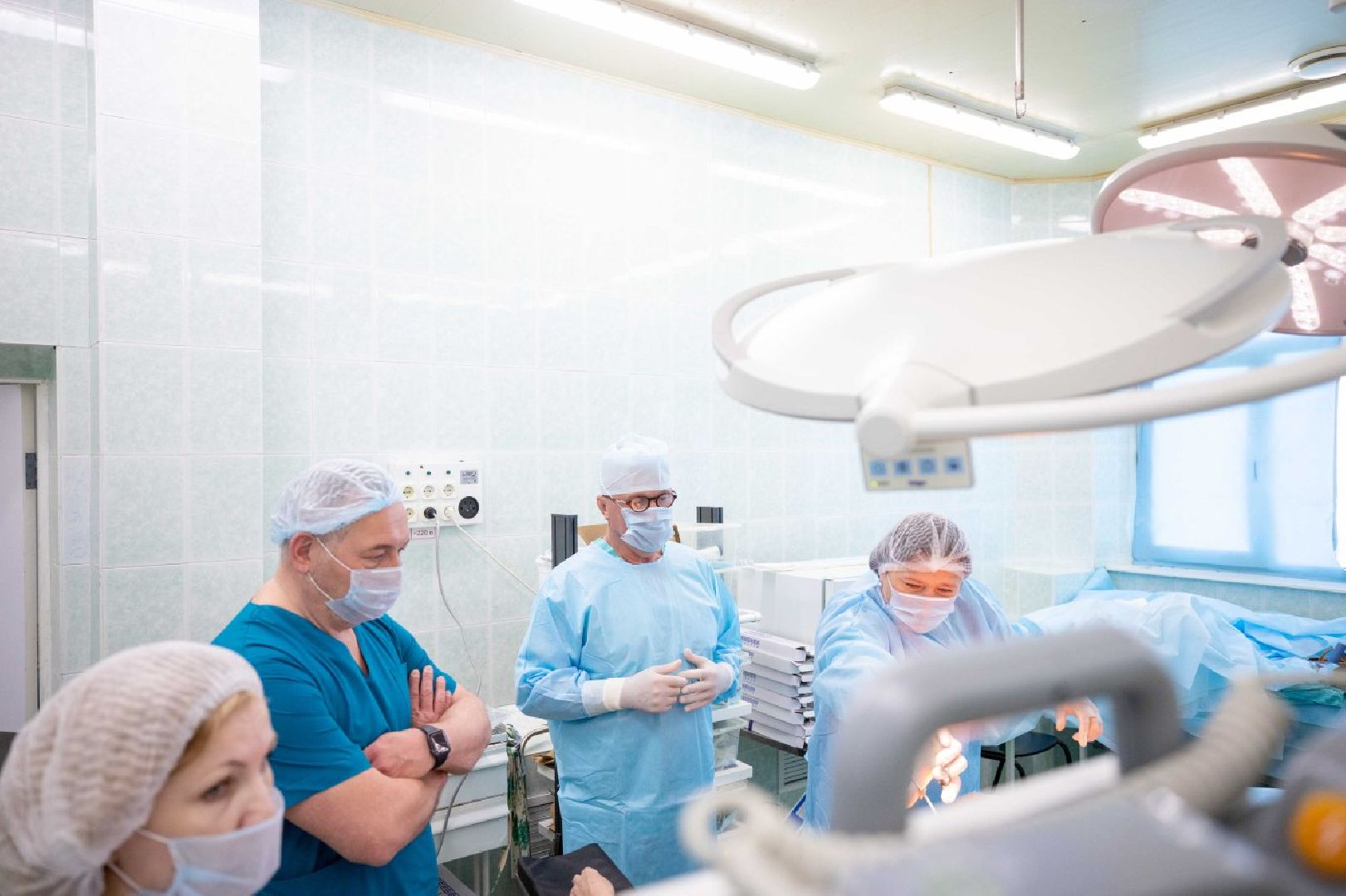 Подольск, операция, урология, медицина, обмен опытом