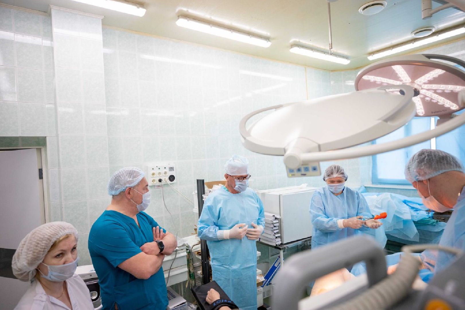 Подольск, операция, урология, медицина, обмен опытом