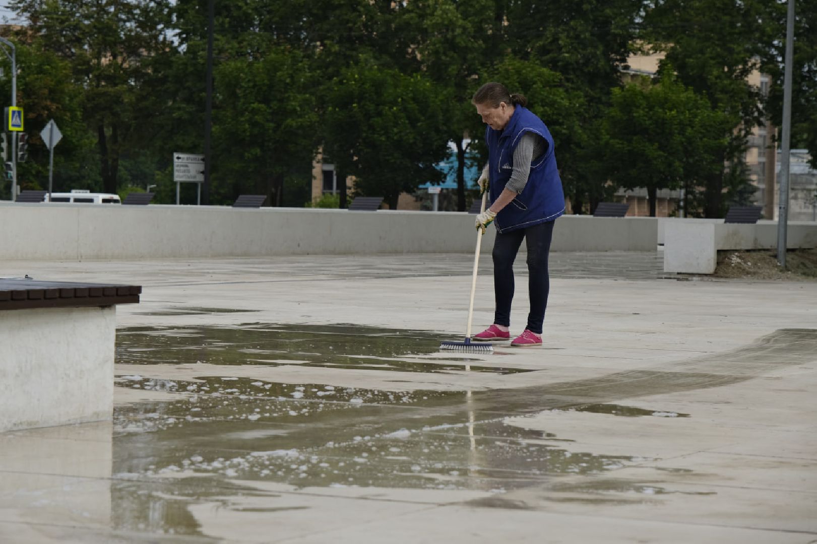 Пущино, благоустройство