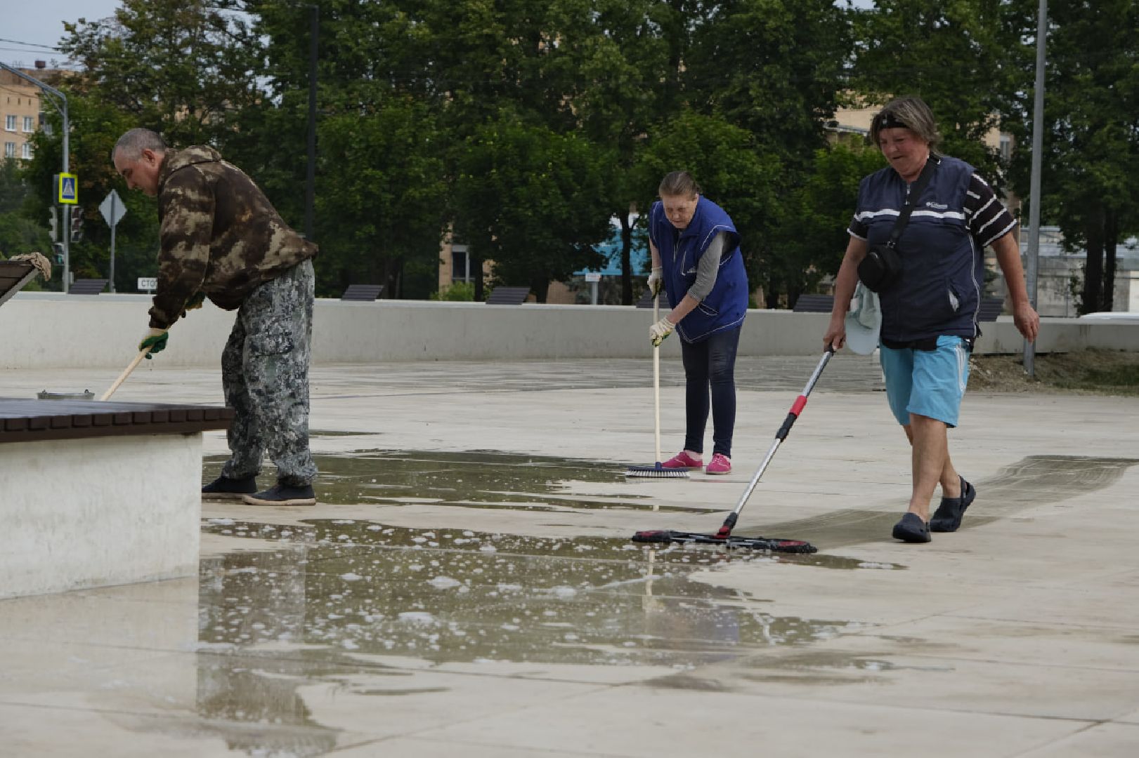 Пущино, благоустройство