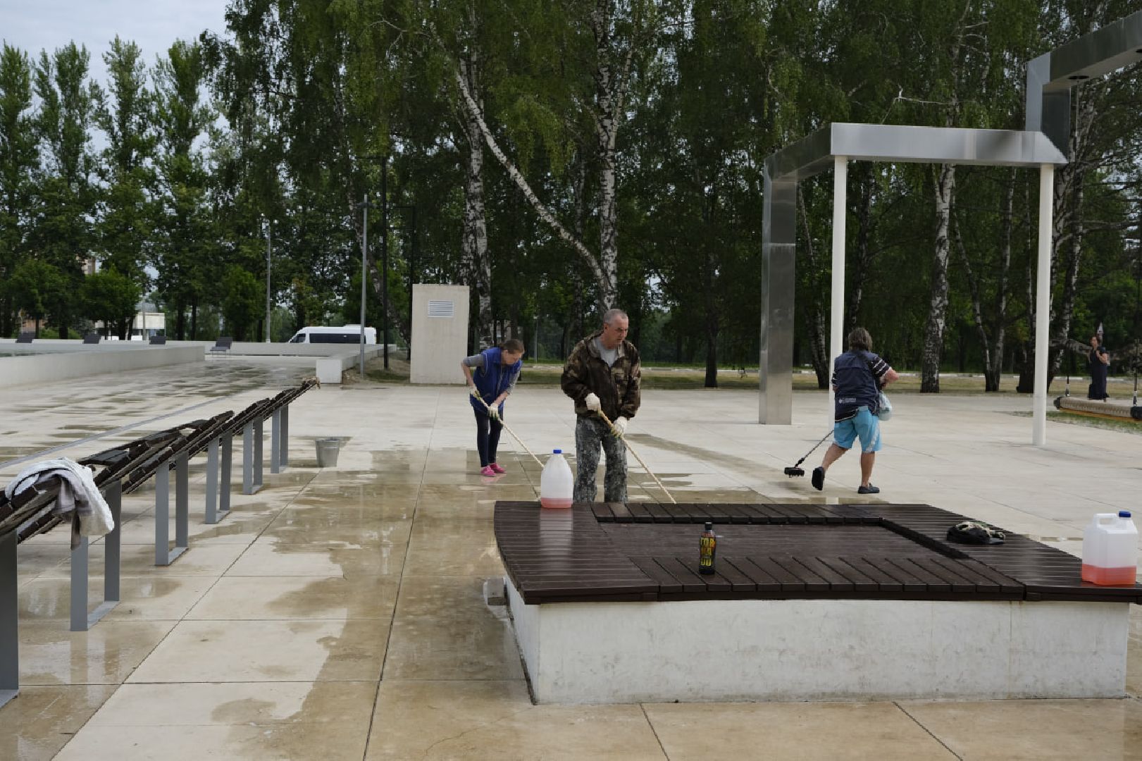 Пущино, благоустройство