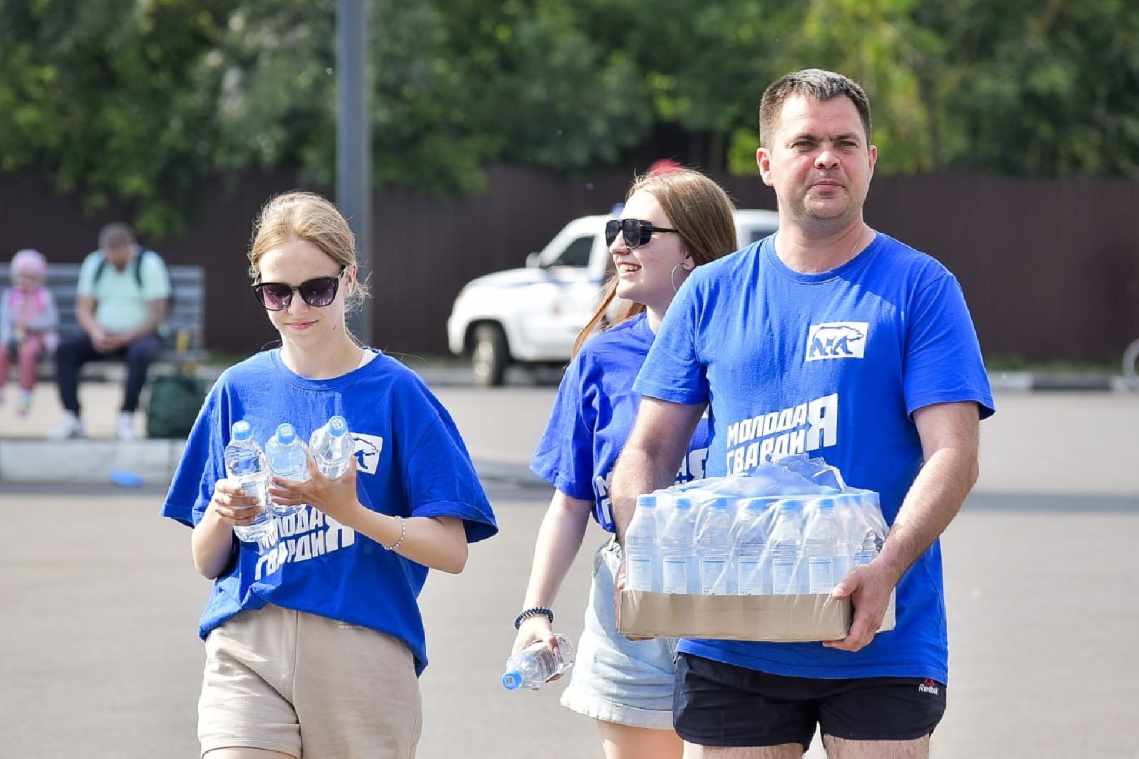 Солнечногорск, вода, волонтеры, жители, акция