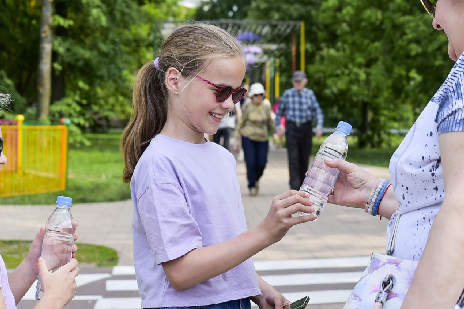 Солнечногорск, вода, волонтеры, жители, акция
