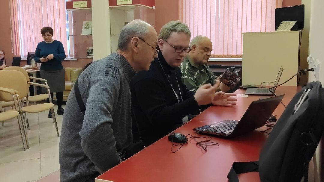 Пушкино, Пушкинский, Библиотека, Активное долголетие, нейросеть, компьютерная грамотность, пожилые люди