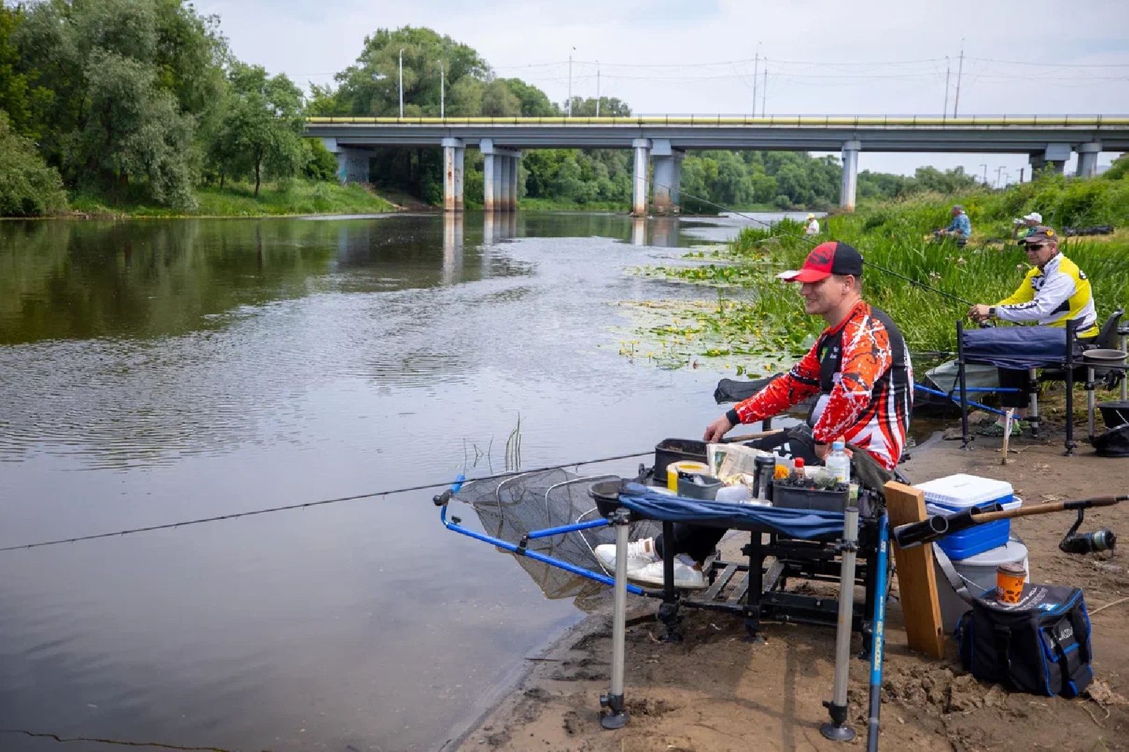 Спорт, рыбная ловля, рыбалка, Подмосковный берег, Орехово-Зуево
