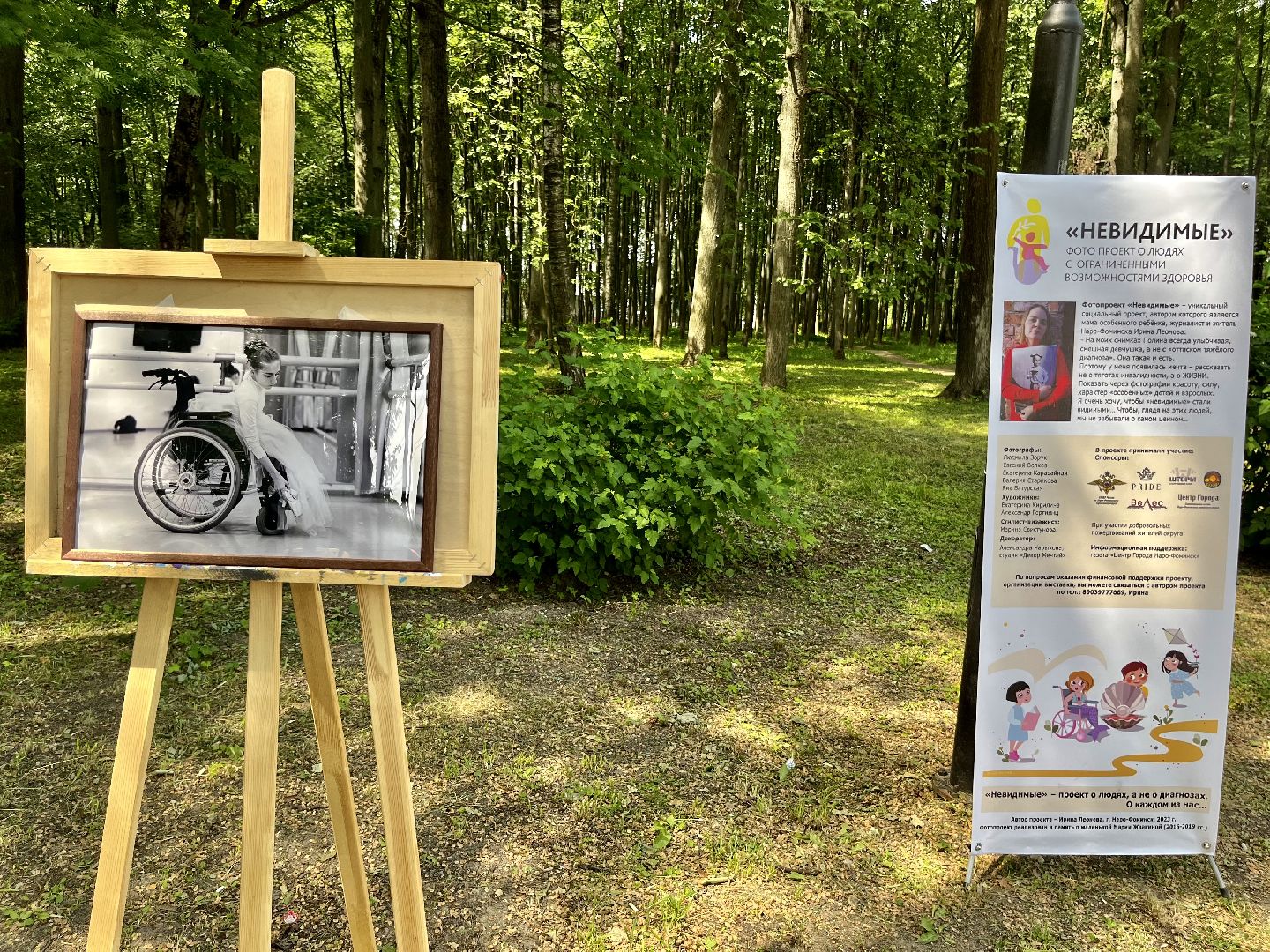 Наро-Фоминск, Олег Рожнов, благотворительность, невидимые, художник, анималист, Лето в Подмосковье