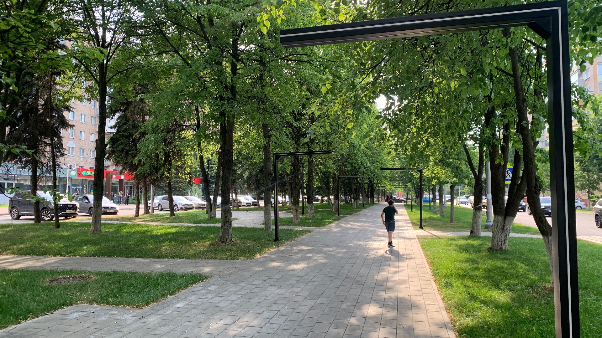 Ступино, благоустройство, пешеходная зона