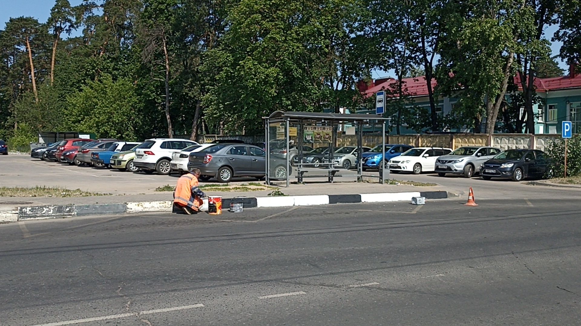 Серпухов, Подмосковье, благоустройство, безопасность, бордюрный камень