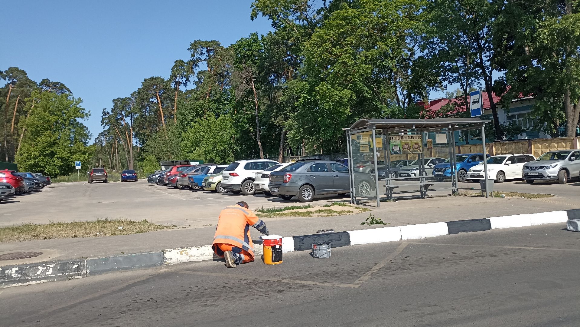 Серпухов, Подмосковье, благоустройство, безопасность, бордюрный камень